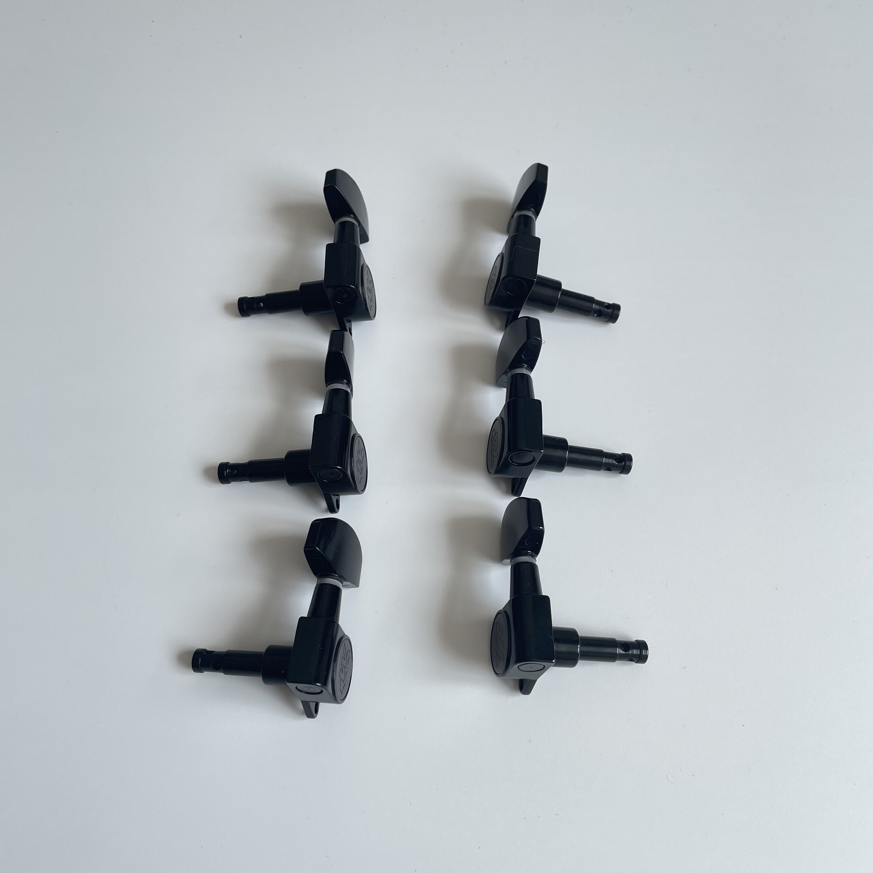 Afanti 3R3L Negro Guitarra Eléctrica Machine Heads