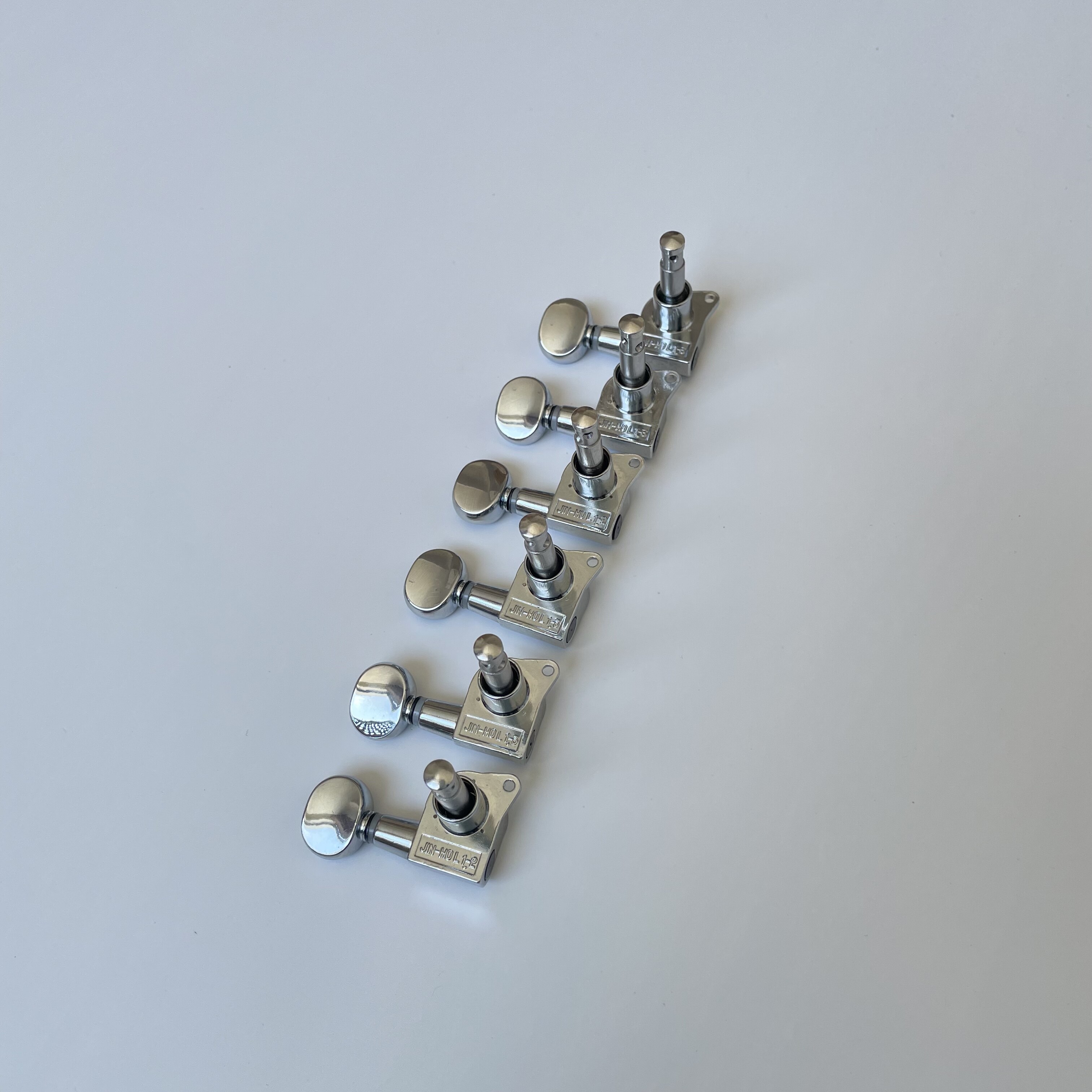 Afanti Sealed 6L Clavijas de afinación cromadas para guitarra eléctrica