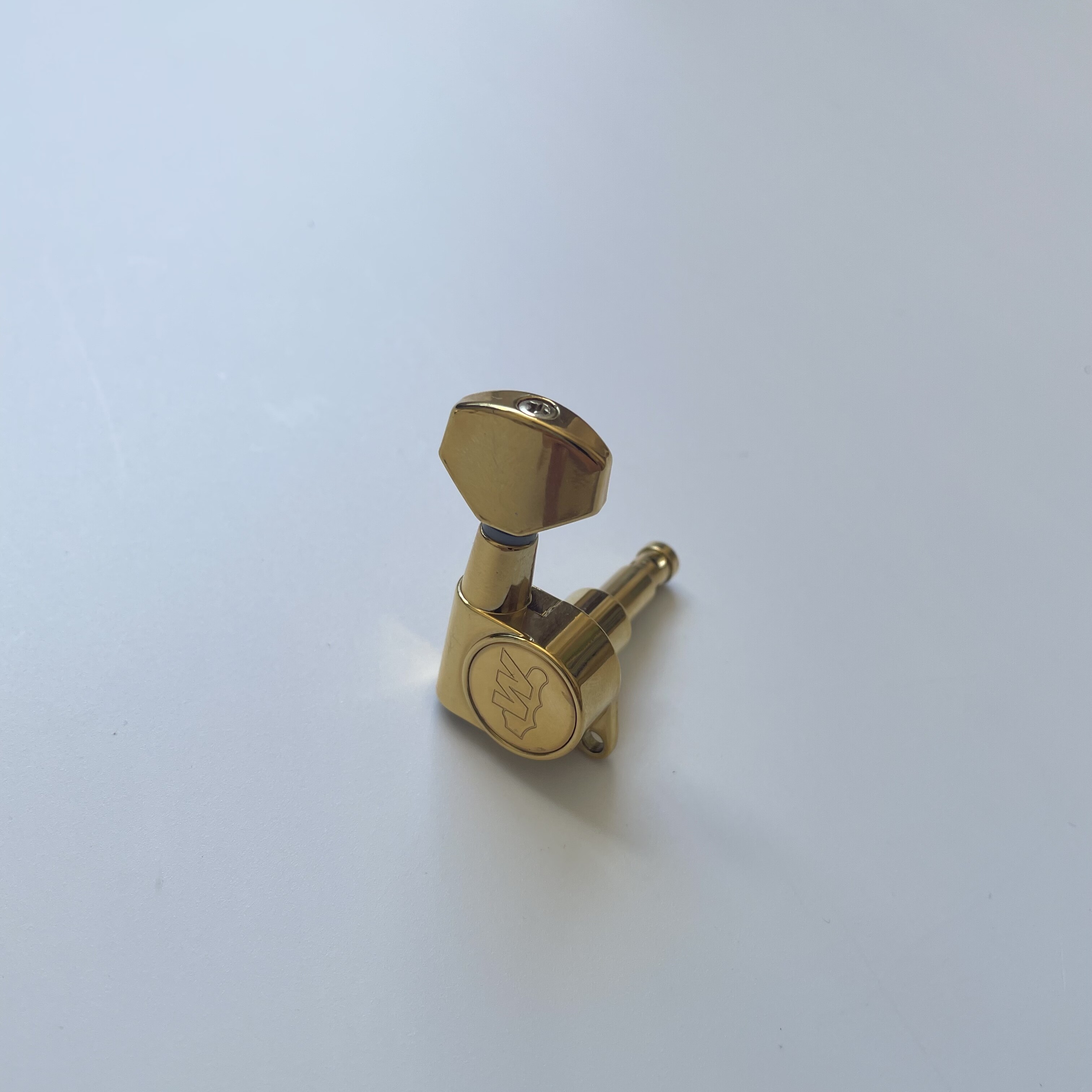 Afanti 6R-In-Line Clavijas de Oro para Guitarra Eléctrica Acústica