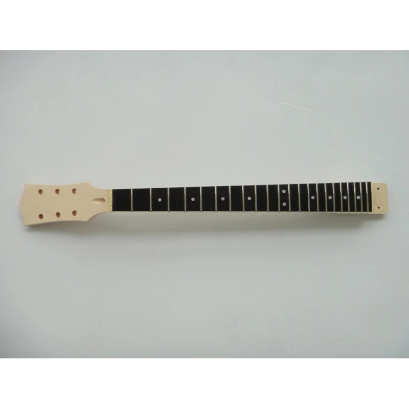 Kit de Guitarra Eléctrica DIY con Cuerpo de Contrachapado de Arce Afanti y Chapa de Arce Manchado
