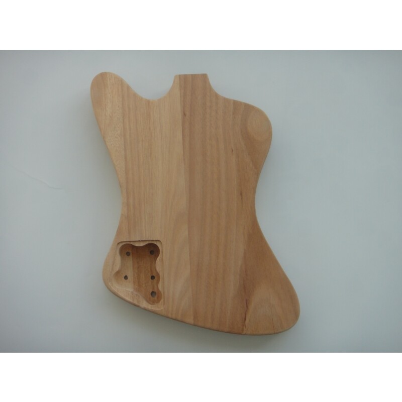 Juego de 6 cuerdas Afanti con cuerpo de caoba y diapasón de ébano, kit de bricolaje para guitarra