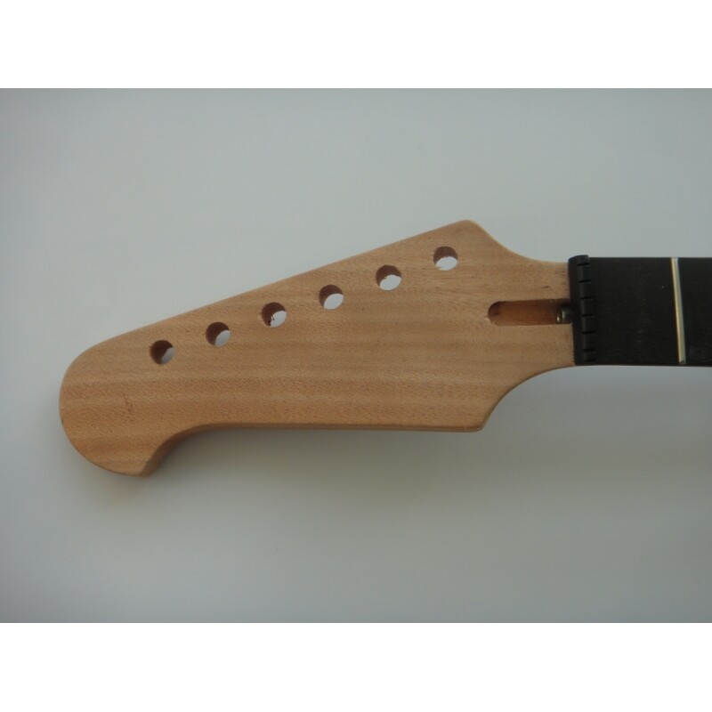 Juego de 6 cuerdas Afanti con cuerpo de caoba y diapasón de ébano, kit de bricolaje para guitarra