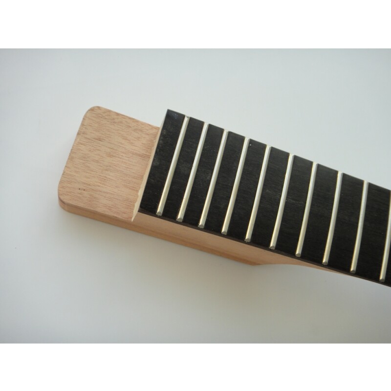 Juego de 6 cuerdas Afanti con cuerpo de caoba y diapasón de ébano, kit de bricolaje para guitarra