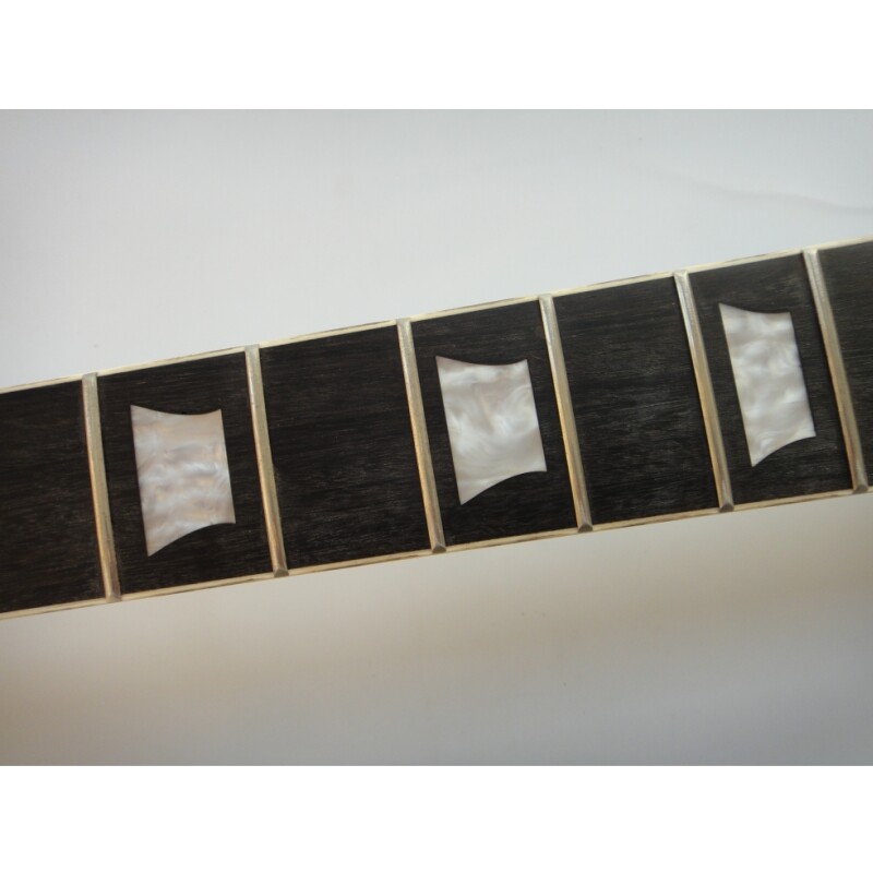 Kit de bricolaje para guitarra con clavijero Afanti, cuerpo de aliso y diapasón de ébano