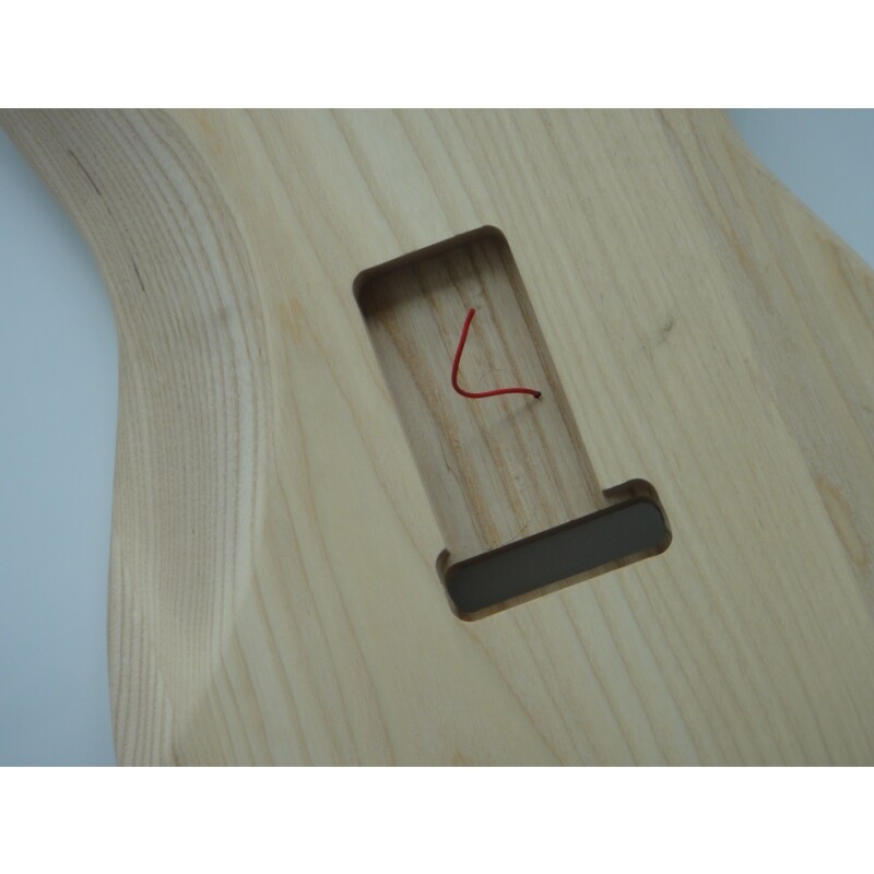 Kit de guitarra eléctrica Afanti Custom Ash Body para zurdos ST