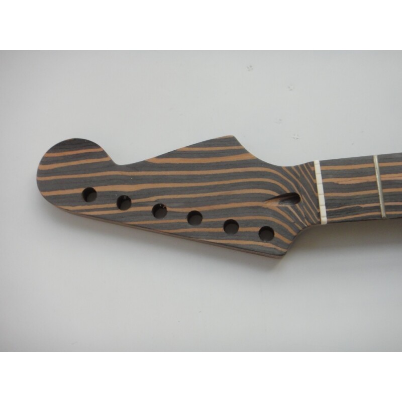 Kit de guitarra eléctrica Afanti Custom Zebrwood DIY St