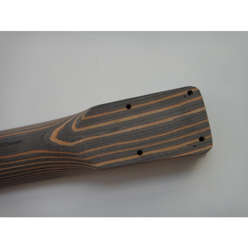 Kit de guitarra eléctrica Afanti Custom Zebrwood DIY St