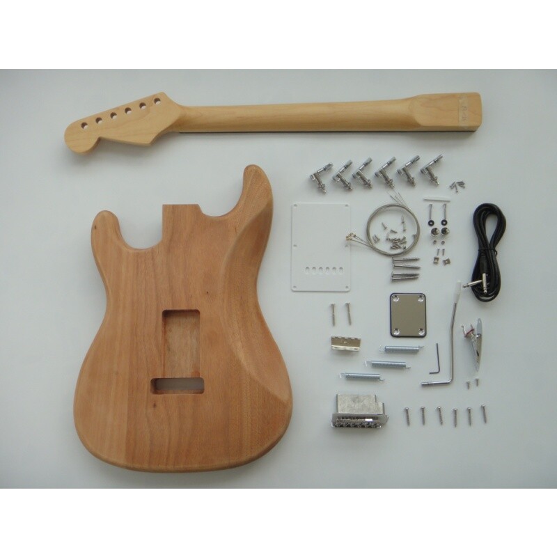 Kit de bricolaje para guitarra eléctrica Afanti Custom Mahogany Body Maple Neck