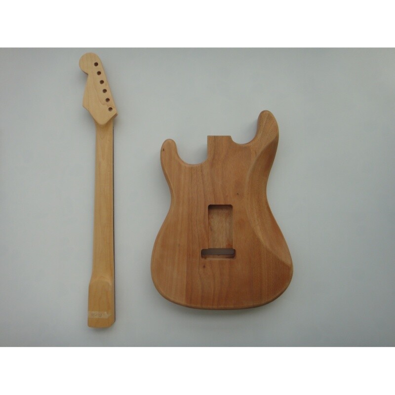 Kit de bricolaje para guitarra eléctrica Afanti Custom Mahogany Body Maple Neck
