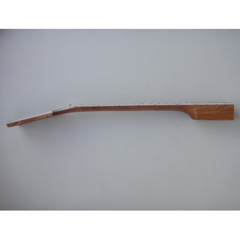 Kit de guitarra eléctrica Afanti con cuerpo de caoba sin terminar y mástil de arce