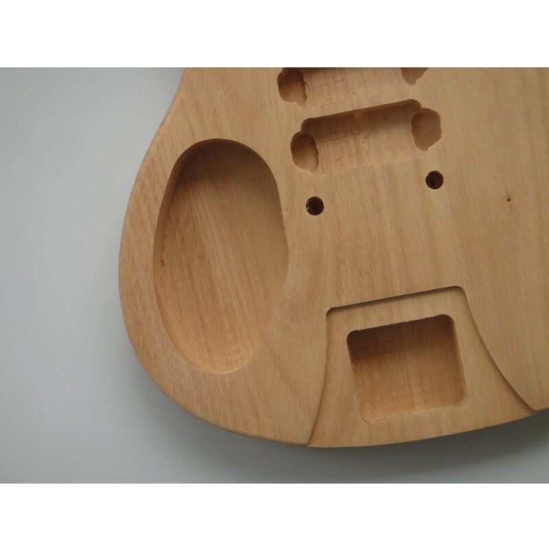 Kit de guitarra para zurdos Afanti personalizado con cuerpo de caoba