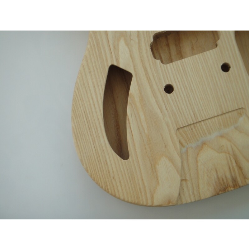 Kit de guitarra eléctrica Afanti Custom Ash Body para armar tu propia guitarra eléctrica