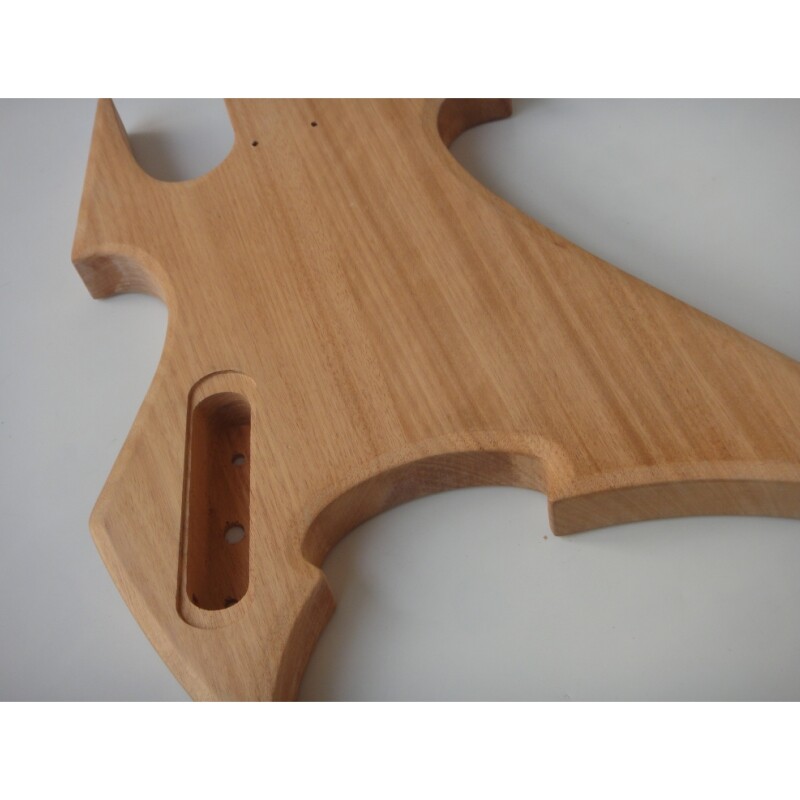 Kit de guitarra eléctrica Afanti con cuerpo de caoba y chapa de arce acolchado