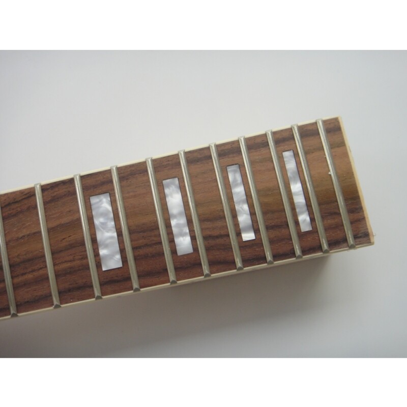 Kit de guitarra para armar Afanti FV con cuerpo de caoba maciza sin terminar y diapasón de palisandro