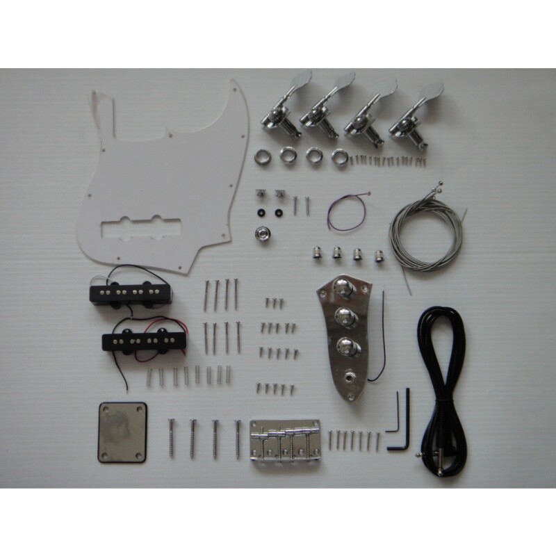 Kit de bajo de jazz personalizado Afanti de madera de tilo para armar uno mismo