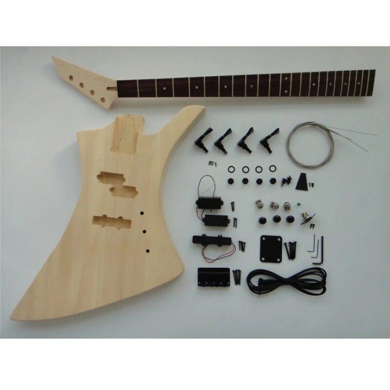 Kit de bajo Afanti EX de 4 cuerdas con cuerpo de aliso y mástil de arce
