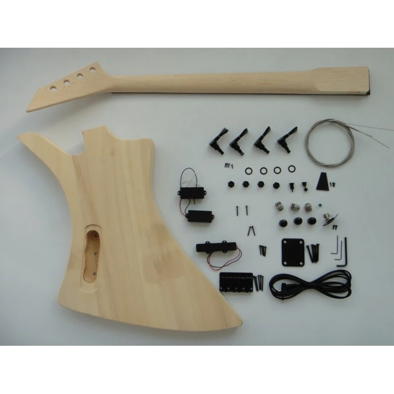 Kit de bajo Afanti EX de 4 cuerdas con cuerpo de aliso y mástil de arce