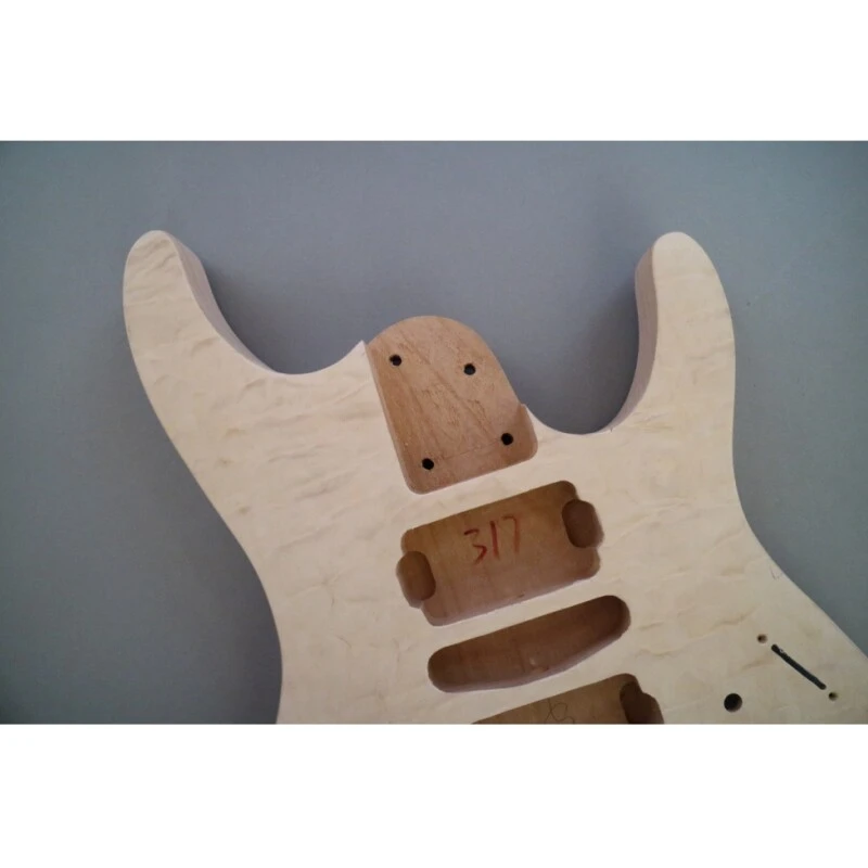Kit de guitarra eléctrica Afanti Custom Alder Body con diapasón de ébano