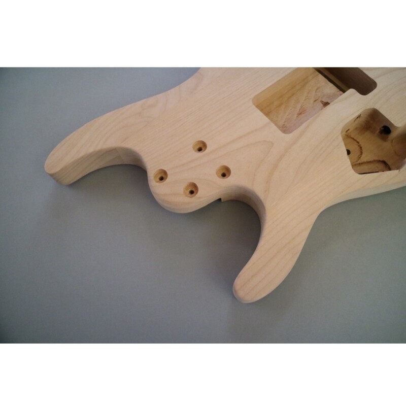 Kit de guitarra eléctrica Afanti Custom Alder Body con diapasón de ébano