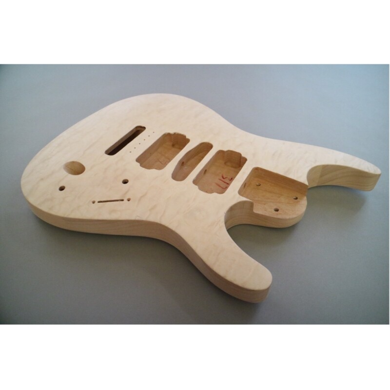 Kit de guitarra eléctrica Afanti Custom Alder Body con diapasón de ébano