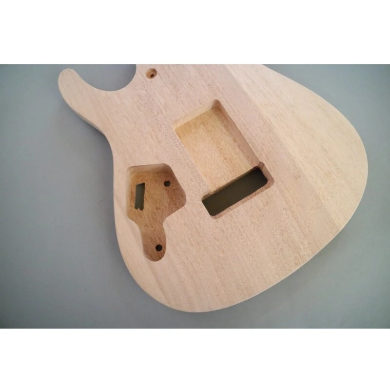 Kit de guitarra eléctrica para armar tu propio cuerpo y mástil de caoba Afanti Ufinished
