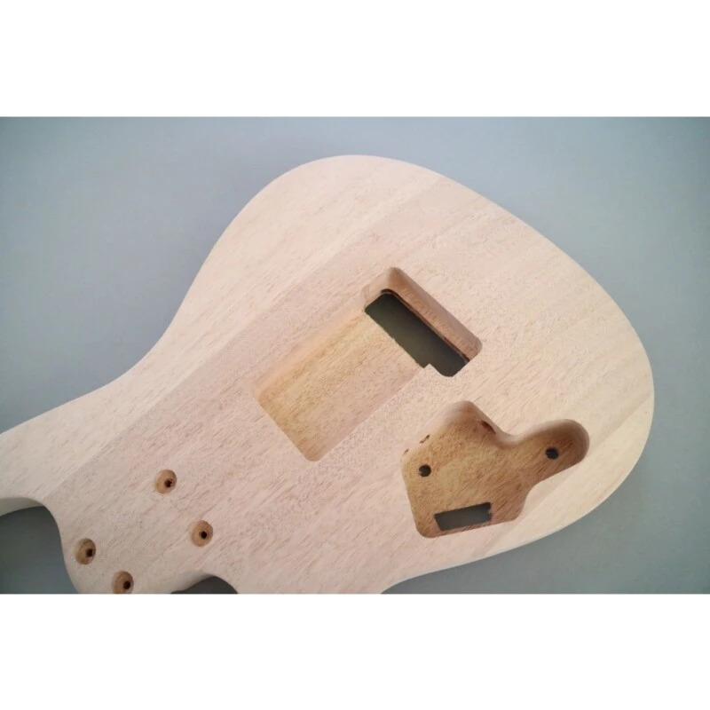 Kit de guitarra eléctrica para armar tu propio cuerpo y mástil de caoba Afanti Ufinished