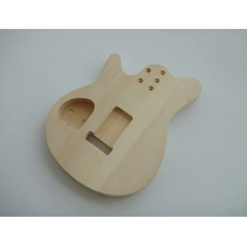 Kit de bricolaje para guitarra eléctrica Afanti Custom Zebra HH Pickup con chapa de arce acolchado