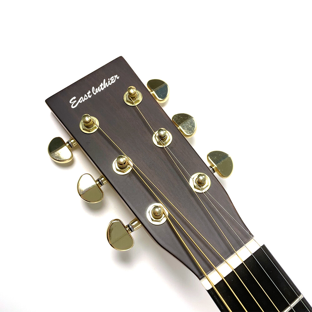 Guitarra acústica Afanti East Luthier Series con tapa de abeto Sitka macizo de 40" y pastilla