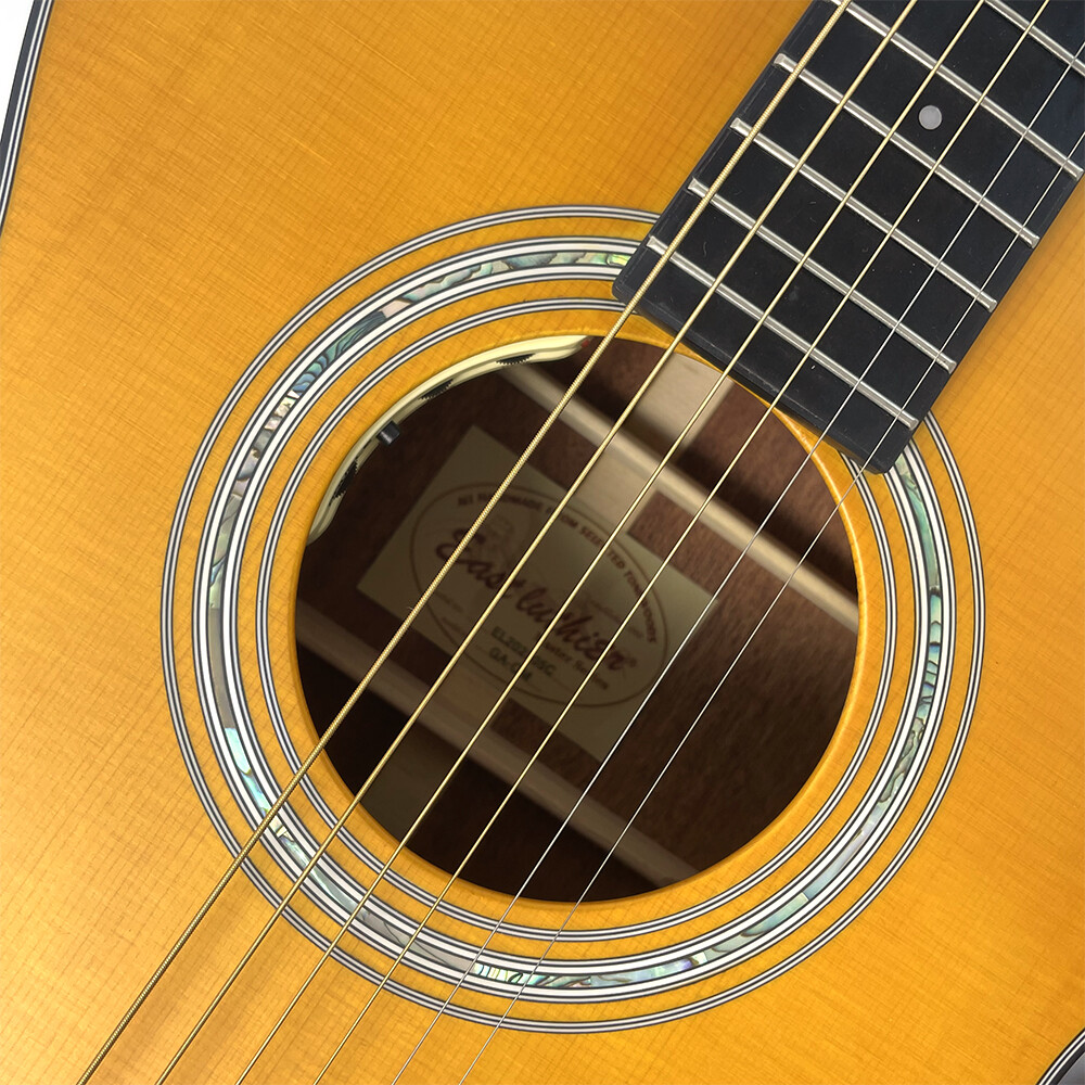 Guitarra acústica Afanti East Luthier Series con tapa de abeto Sitka macizo de 40" y pastilla