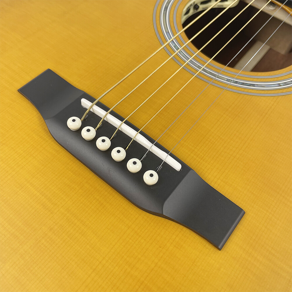 Guitarra acústica Afanti East Luthier Series con tapa de abeto Sitka macizo de 40" y pastilla