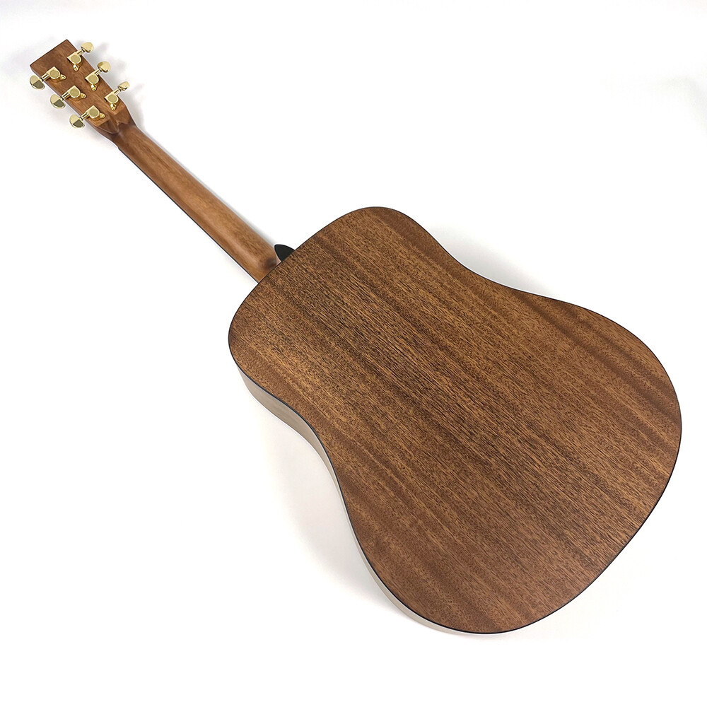 Guitarra acústica dreadnought de 41" con tapa de abeto macizo Stika de la serie Afanti East Luthier