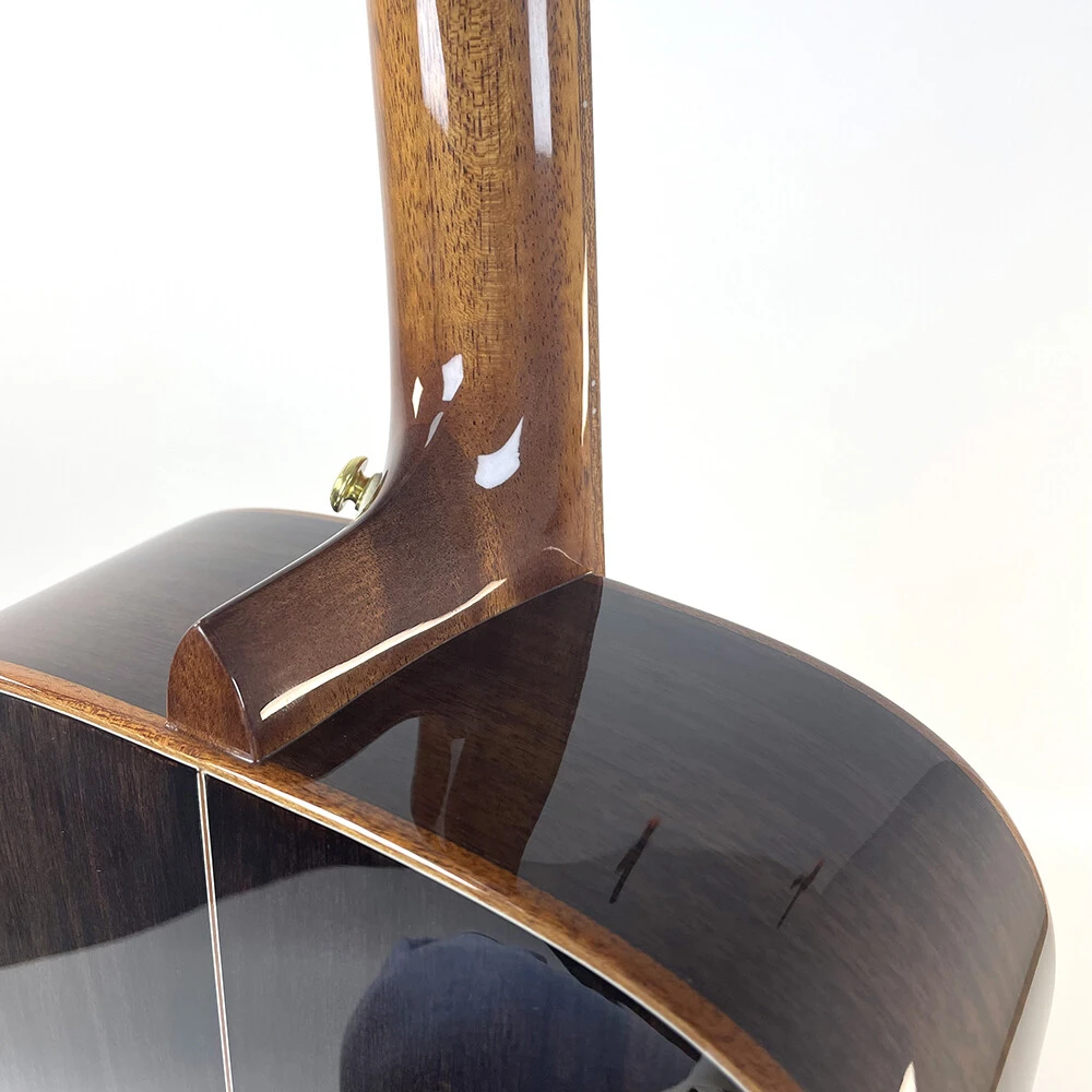Guitarra acústica dreadnought de 41" de madera maciza de abeto Sitka de la serie Luthier de Afanti East