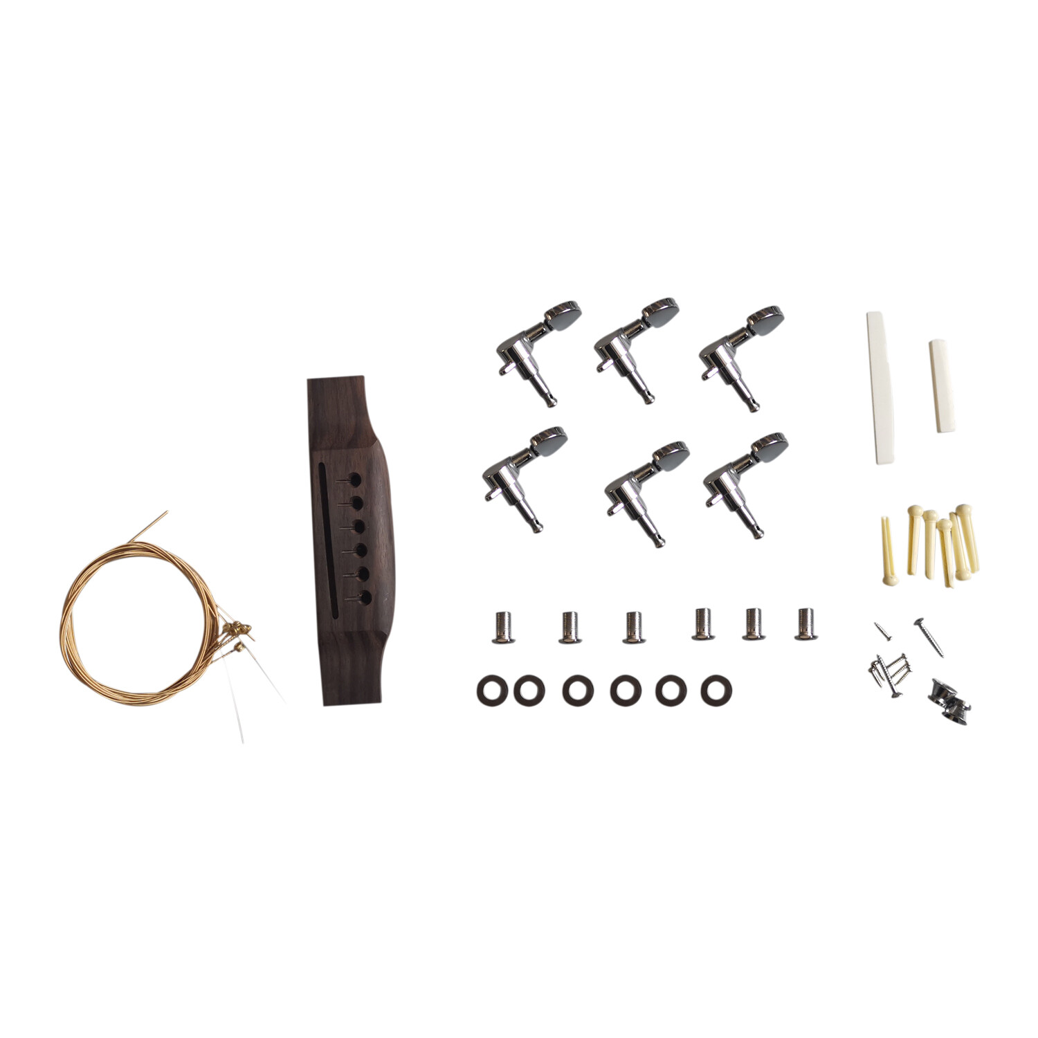 Kit de guitarra acústica Afanti con tapa de abeto macizo y fondo de sapele de 41"