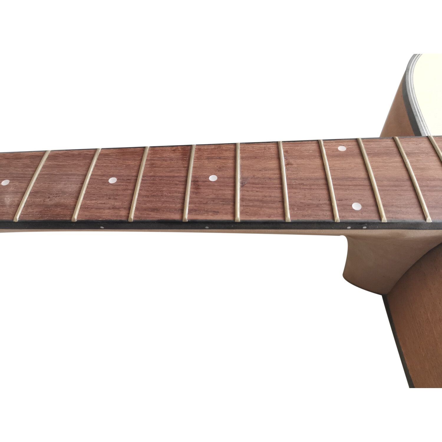 Kit de guitarra acústica Afanti con tapa de abeto macizo y fondo de sapele de 41"