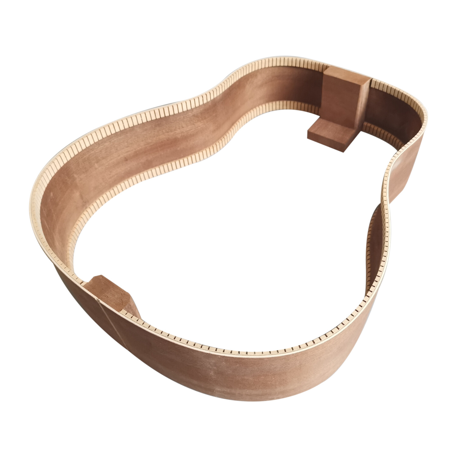 Kit de guitarra acústica Afanti Dreadnought de 41" con tapa de abeto, mástil sin terminar, cuerpo de madera contrachapada sin ensamblar