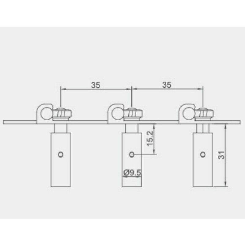Afanti Clavijas de Afinación de Níquel para Guitarra Clásica con Relación 1:15