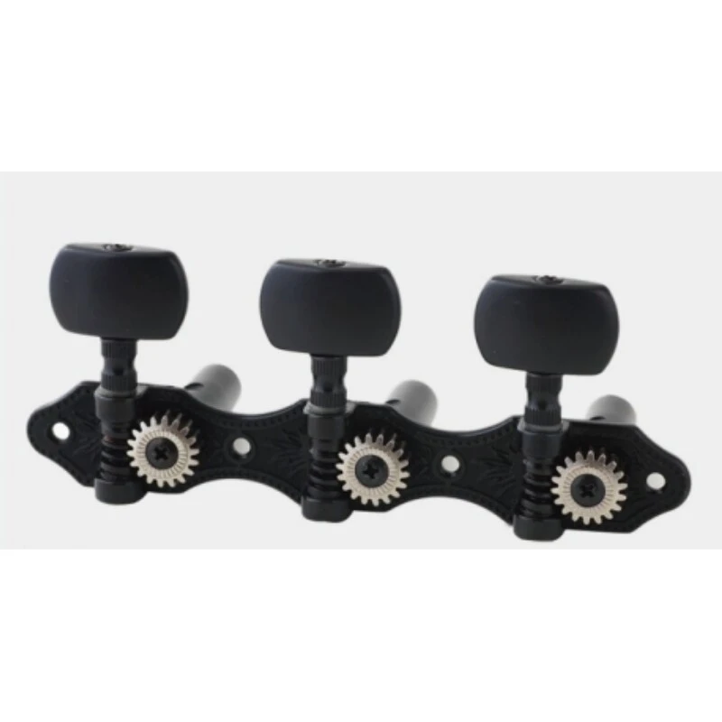 Afinador Afanti Negro para Guitarra Clásica con Relación 1:18