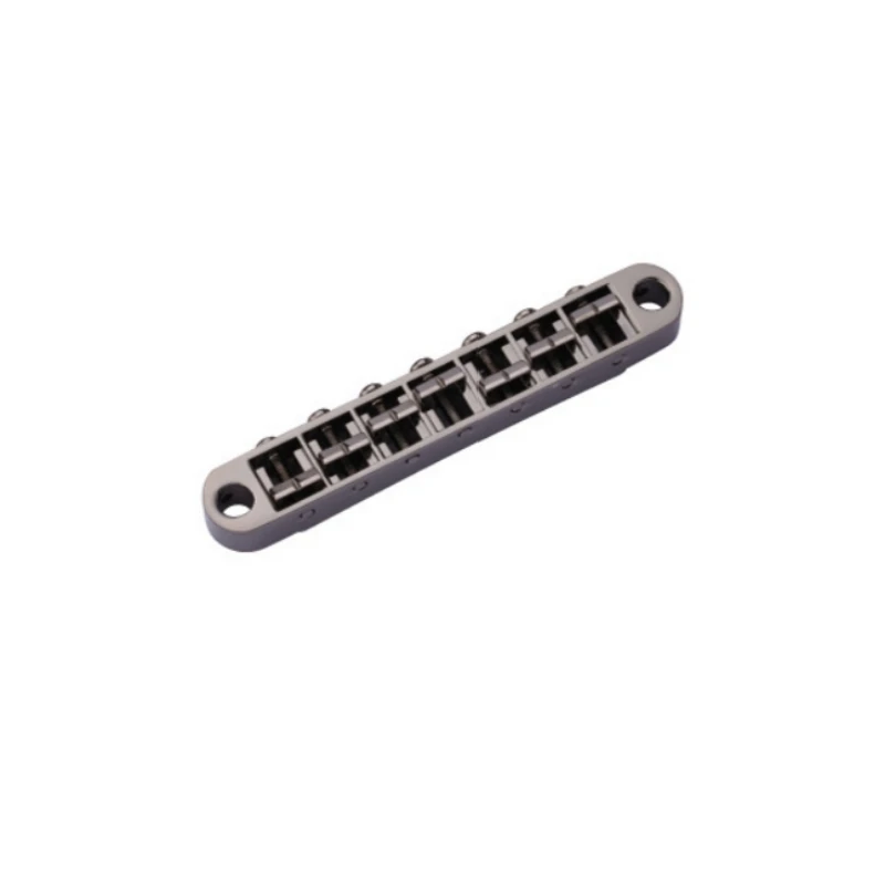 Afanti Zinc Saddle Chrome 7 Cuerdas Cordal Guitarra Eléctrica