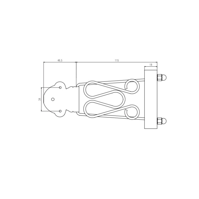 Afanti Gold Cordal Guitarra Bajo 4 Cuerdas