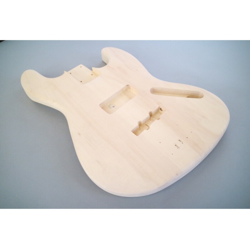 Afanti Basswood Body with Pearl Red Pickguard Kit Guitarra Bajo