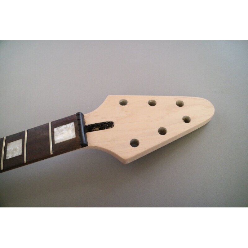 Afanti Cuerpo de tilo con herrajes cromados Kit de guitarra eléctrica FV