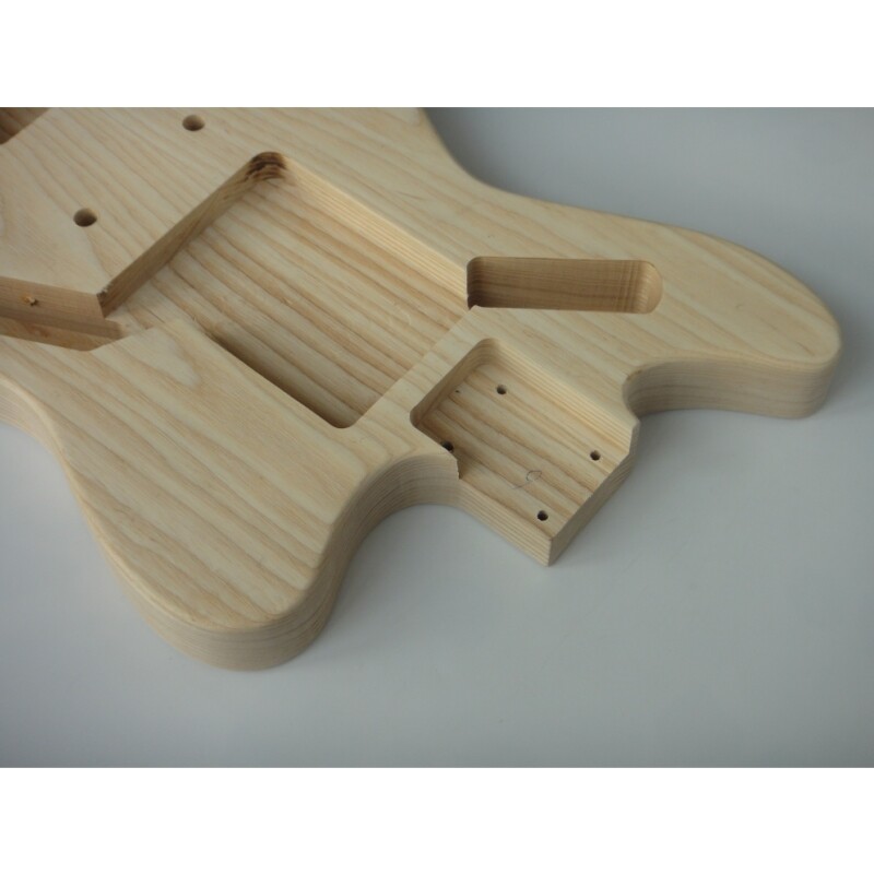 Afanti Customized Ash Body Rosewood Fingerboard P90 Pickup DIY Guitar Electric Kit