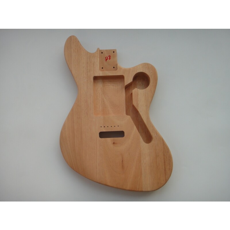 Afanti Kit de Guitarra Eléctrica DIY con Cuerpo de Caoba Personalizado