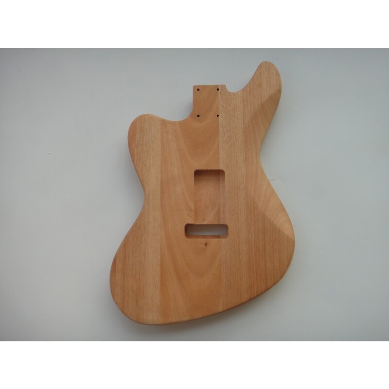 Afanti Kit de Guitarra Eléctrica DIY con Cuerpo de Caoba Personalizado