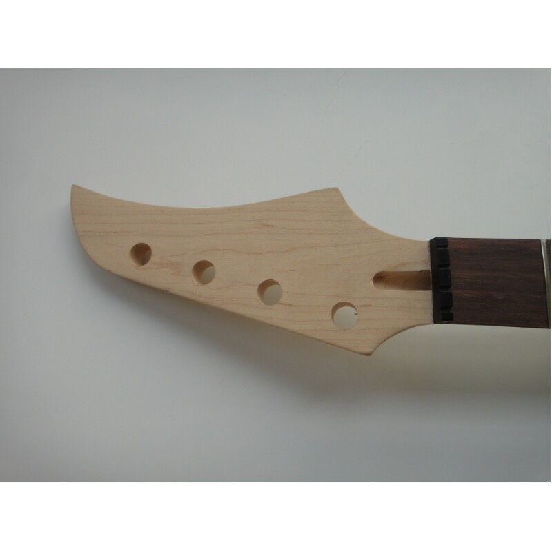 Afanti Paulownia Cuerpo Arce Mástil 4+6 Bajo Guitarra Eléctrica Kit