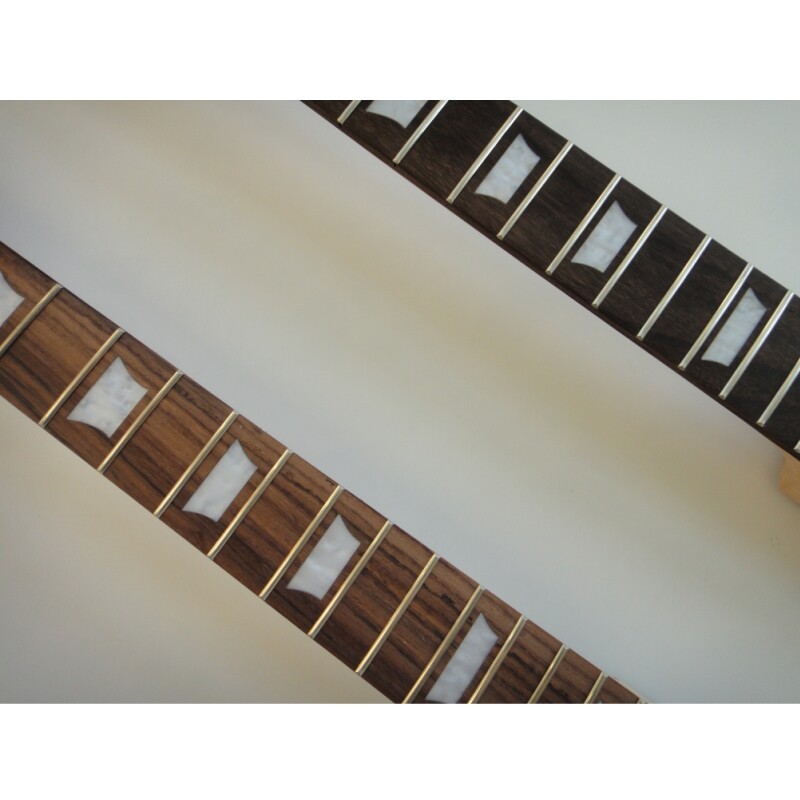 Afanti Cuerpo de Caoba con Chapa de Arce Flameado 12+6 Guitarra Eléctrica Doble Mástil Kit