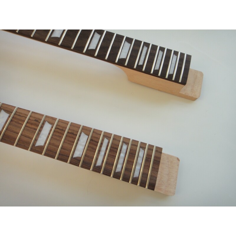 Afanti Cuerpo de Caoba con Chapa de Arce Flameado 12+6 Guitarra Eléctrica Doble Mástil Kit