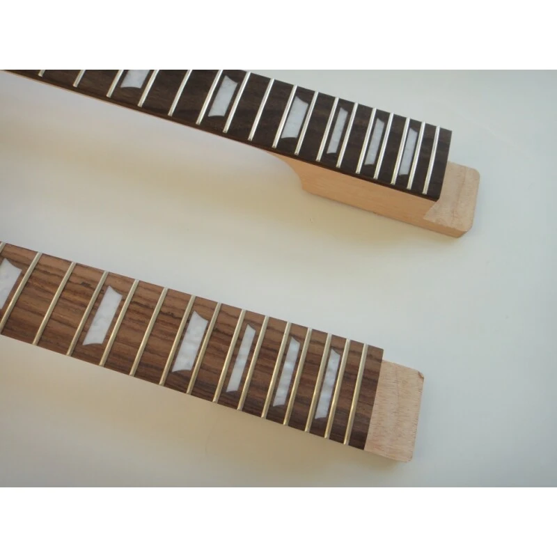 Afanti Cuerpo de Caoba con Chapa de Arce Flameado 12+6 Guitarra Eléctrica Doble Mástil Kit