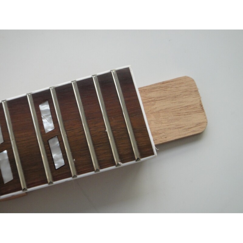 Kit Guitarra Eléctrica Afanti Cuerpo Caoba Diapasón Palosanto Doble Mástil