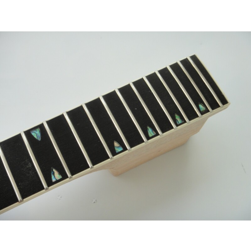  Kit de guitarra eléctrica de cuerpo hueco de madera contrachapada de arce Afanti con chapa de arce espaltado